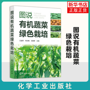 化学工业出版 图说有机蔬菜绿色栽培 无公害蔬菜绿色蔬菜生产者参考 有机蔬菜生产农业新型经营主体参考 社新华 王迪轩何永梅