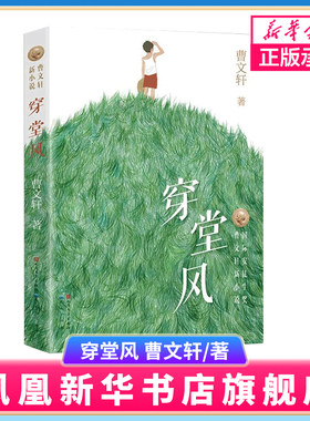 穿堂风 曹文轩儿童文学小说 小学生课外阅读 草房子后儿童成长书6-10-12-14岁书籍【新华书店旗舰店官网正版】