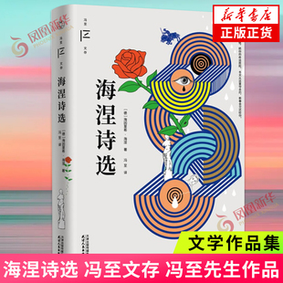 海涅诗选 冯至文存 冯至先生作品 中国德语文学翻译与研究的先行者和奠基人冯至先生经典译本现当代文学散文随笔作品集 新华书店