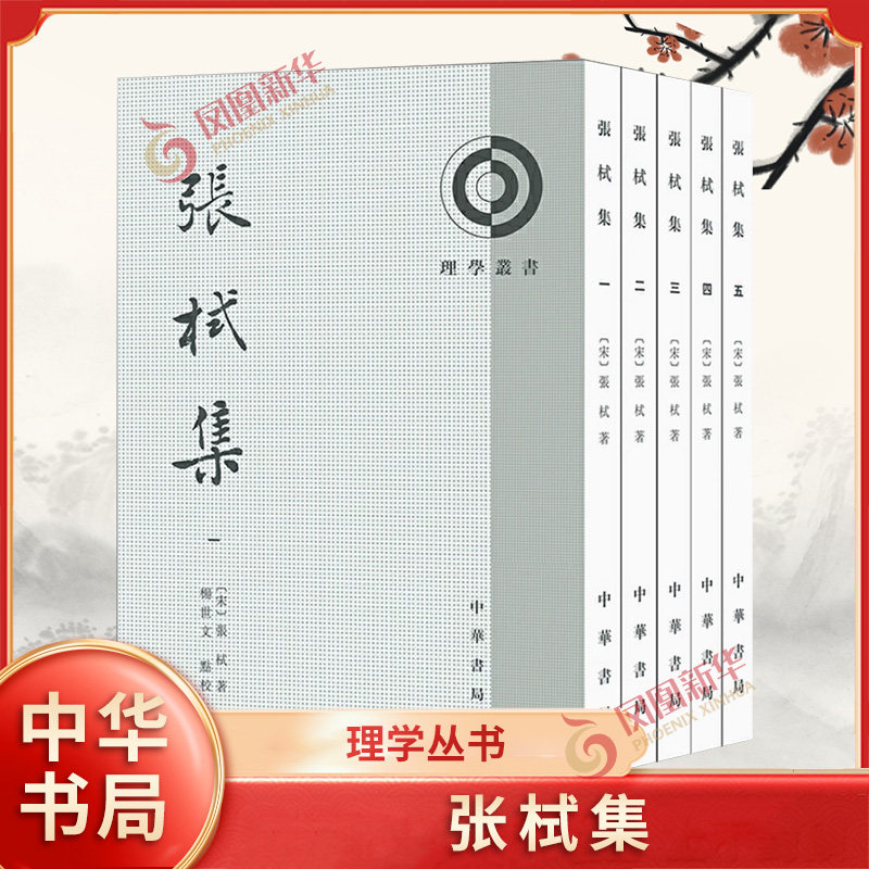张栻集 全5册 哲学/宗教/中国哲学(宋)张栻 著;杨世文 点校 理学丛书 中华书局 凤凰新华书店官方旗舰店 正版书籍