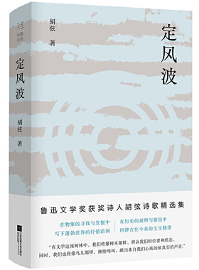 定风波 胡弦 著 鲁迅文学奖获奖诗人胡弦诗歌精选集 名家诗集中国现当代诗歌 江苏凤凰文艺出版社 正版图书 凤凰新华书店旗舰店