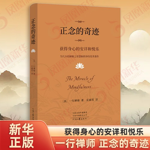 正念的奇迹一行禅师人生哲学