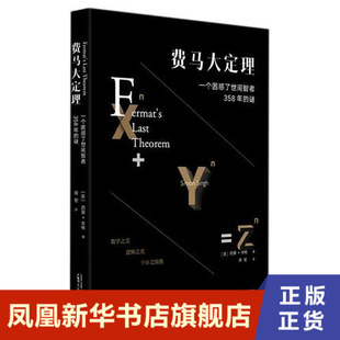 费马大定理 一个困惑了世间智者358年的谜 西蒙辛格著 讲述怀尔斯经过数年秘密辛苦的工作解决数学问题艰辛旅程外国文学作品集正版