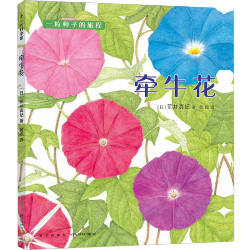 爱心树 牵牛花 绘本一粒种子的旅程儿童绘本故事书幼儿园3-6-8周岁科普百科大自然植物学宝宝睡前阅读图书亲子启蒙认知读物成长