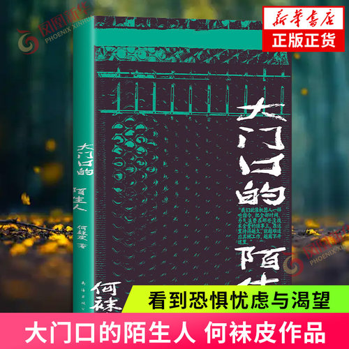 大门口的陌生人 何袜皮著 易碎品 和没药花园一起推理后新作 没药花园主理人 深入小区保安群体 看到恐惧忧虑与渴望 新华正版书籍