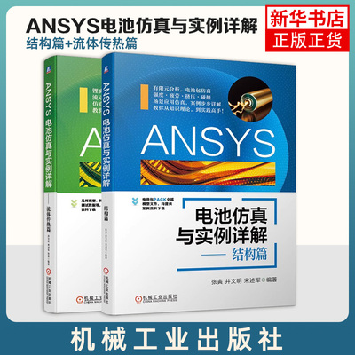 ANSYS电池仿真与实例详解套装2册