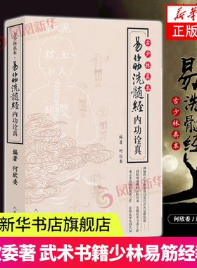 易筋洗髓经内功诠真 古少林真本 武术书籍少林易筋经 教学教程 凤凰新华书店旗舰店正版书籍 人民体育出版社