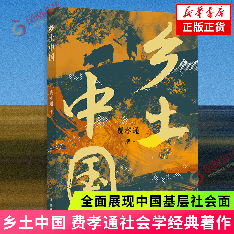 赠思维导图】乡土中国 经典译林 费孝通社会学经典著作 江村经济 译林出版社学生课外阅读 书目文学名著小说 中国文学名著新华正版图片
