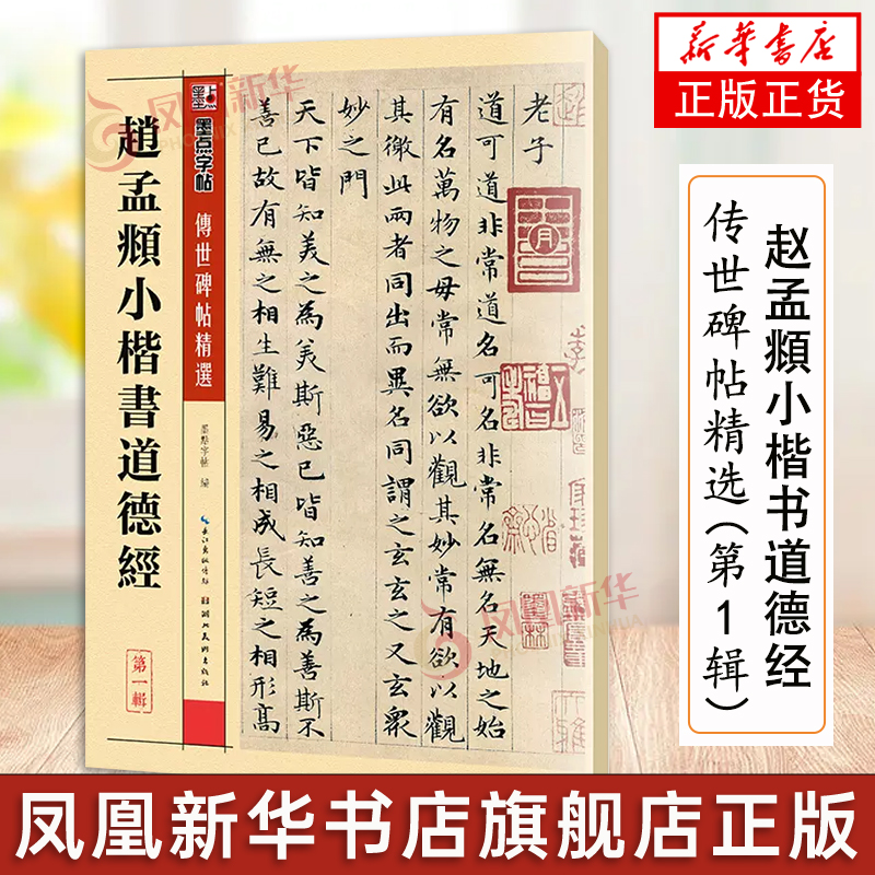 正版赵孟頫小楷书道德经 墨点字帖传世碑帖精选 楷书毛笔书法字帖临摹入门教材 湖北美术 附简体旁注 赵孟俯小楷毛笔临摹字帖教程
