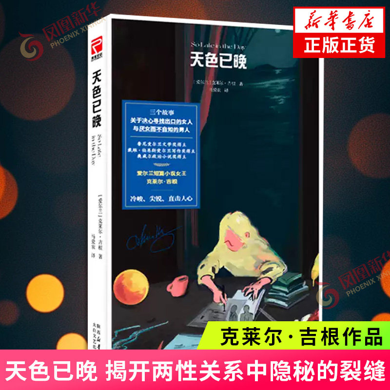 天色已晚 爱尔兰短篇小说女王克莱尔·吉根作品 马爱农译本 看似轻巧的故事 揭开两性关系中隐秘的裂缝 外国小说 凤凰新华书店正版