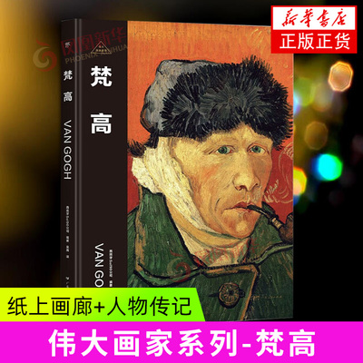 梵高-伟大画家系列 西班牙Sol90公司 编著 一位具有人文精神 对生活充满热忱的天才艺术家 广东人民出版社 新华正版书籍