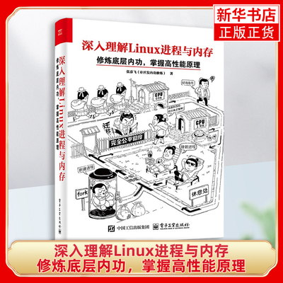 【凤凰新华书店旗舰店】深入理解Linux进程与内存-修炼底层内功.掌握高性能原理 张彦飞（@开发内功修炼）程序设计 电子工业出版社