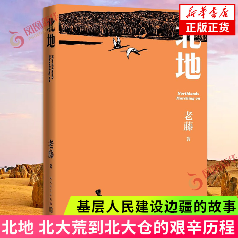 【2021中国好书】北地 老藤著 当代文学长篇小说东北建设 北大荒到北大仓的艰辛历程 基层人民建设边疆的故事 人民文学出版社正版