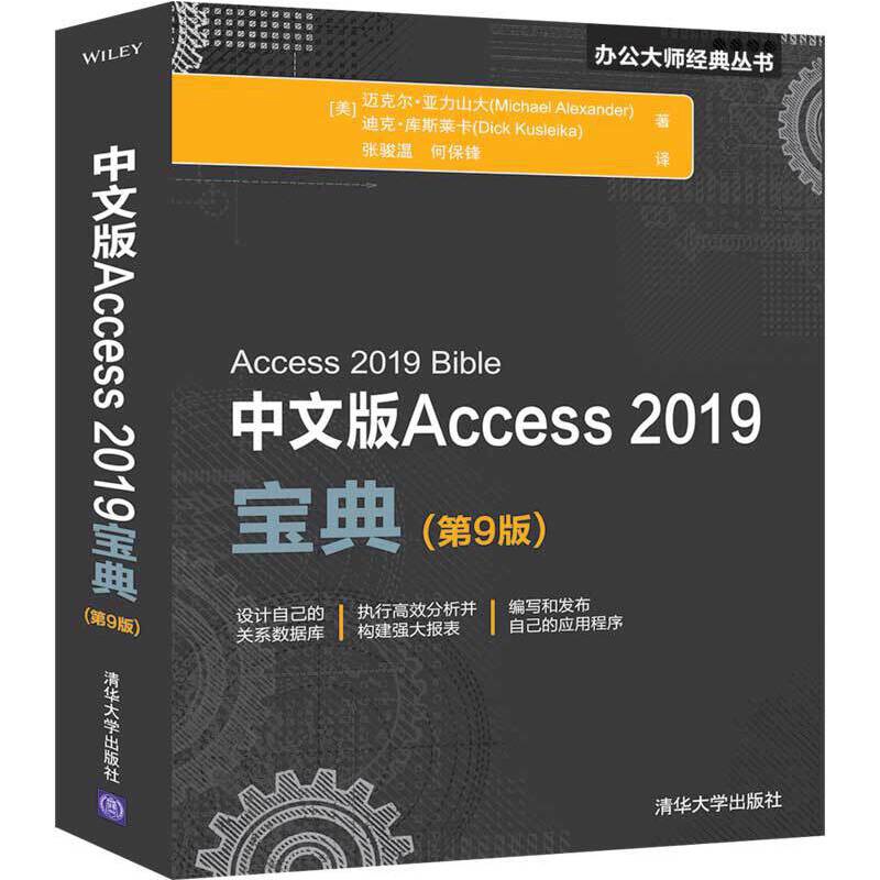 中文版Access 2019宝典：第9版(美) 迈克尔·亚历山大, (美) 迪克·库斯莱卡著 张骏温, 何保锋译数据库