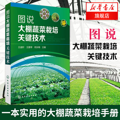 图说大棚蔬菜栽培关键技术 蔬菜大棚温室大棚种植技术大全书籍 病虫害防治用书 有机蔬菜栽培管理技术书籍【凤凰新华书店旗舰店】
