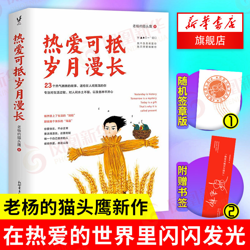 热爱可抵岁月漫长 老杨的猫头鹰  情绪稳定的成年人 青春成功励志书籍