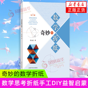常文武 上海科学技术出版 社 奇妙 新华正版 第1册 科普读物 书籍 数学折纸
