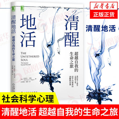 清醒地活 超越自我的生命之旅 社会科学心理学书籍 迈克尔辛格 著 机械工业出版社正版书籍【凤凰新华书店旗舰店】