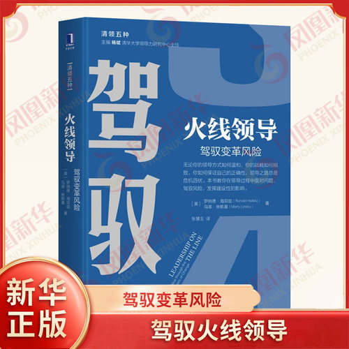 正版 火线领dao:驾驭变革风险/清领五种马云 经济管理领dao力领dao学沉静领dao极客怪杰温和激进责任病毒领dao问题