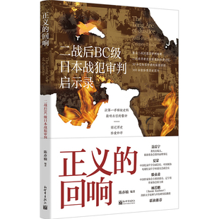 正义的回响：二战后BC级日本战犯审判启示录陈亦楠史学理论新世界出版社凤凰新华书店旗舰店