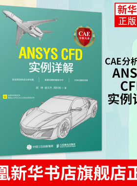 CAE分析大系 ANSYS CFD实例详解 胡坤 谢文杰 周枳旭 工程流体仿真计算应用Fluent教程 正版书籍凤凰新华书店旗舰店