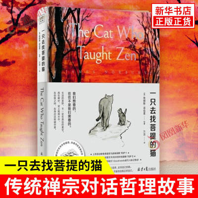 一只去找菩提的猫 英 詹姆斯诺伯里 著 一本从9岁读到99岁的哲理之书 传统禅宗对话哲理故事哲学读物 寻找人生的意义 新华书店正版