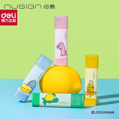 得力透明固体胶棒DIY手工粘胶