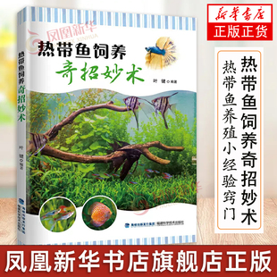 热带鱼饲养奇招妙术叶键 热带鱼养殖小经验窍门 水草鱼缸造景技艺水草培育 热带鱼神仙鱼养护 凤凰新华书店旗舰店正版书籍
