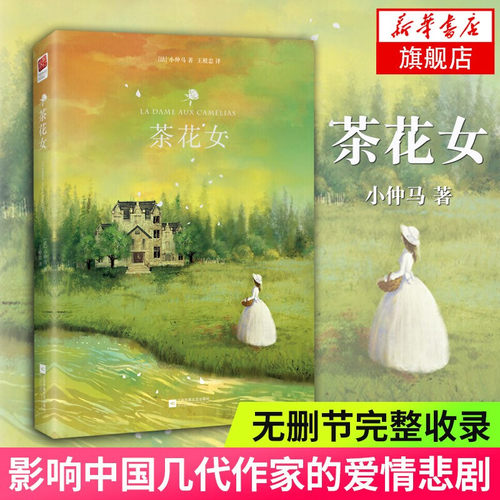 【凤凰新华书店旗舰店】茶花女书籍 原版 世界名著小仲马正版原著无删减中译本 硬壳精装双封王殿忠译 青少年成人课外阅读