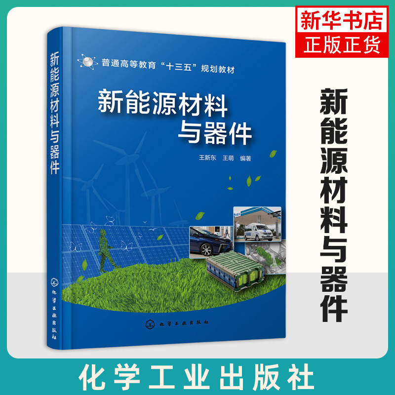 新能源材料与器件王新东王萌 器件氢能材料与器件电化学能源材料与器件其他新能源技术以及能源书 能源物理化学太阳能电池材料书