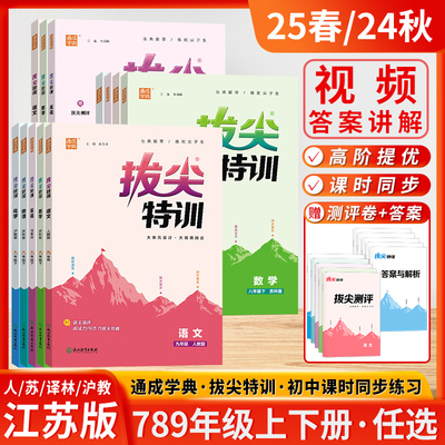 拔尖特训七年级上英语译林版