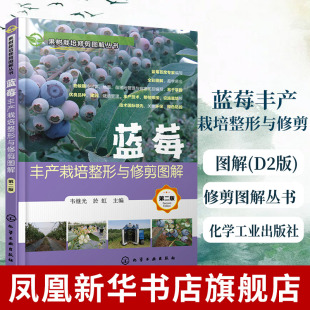 果树栽培修剪图解丛书 社 蓝莓种植培育技术书籍 蓝莓丰产栽培整形与修剪图解 D2版 凤凰新华书店旗舰店 化学工业出版