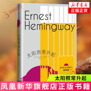 美国青年巴恩斯战后与英国人阿什利夫人相爱 流连于巴黎疯狂 新华正版 欧内斯特 书籍 社 海明威 人民文学出版 太阳照常升起 夜生活