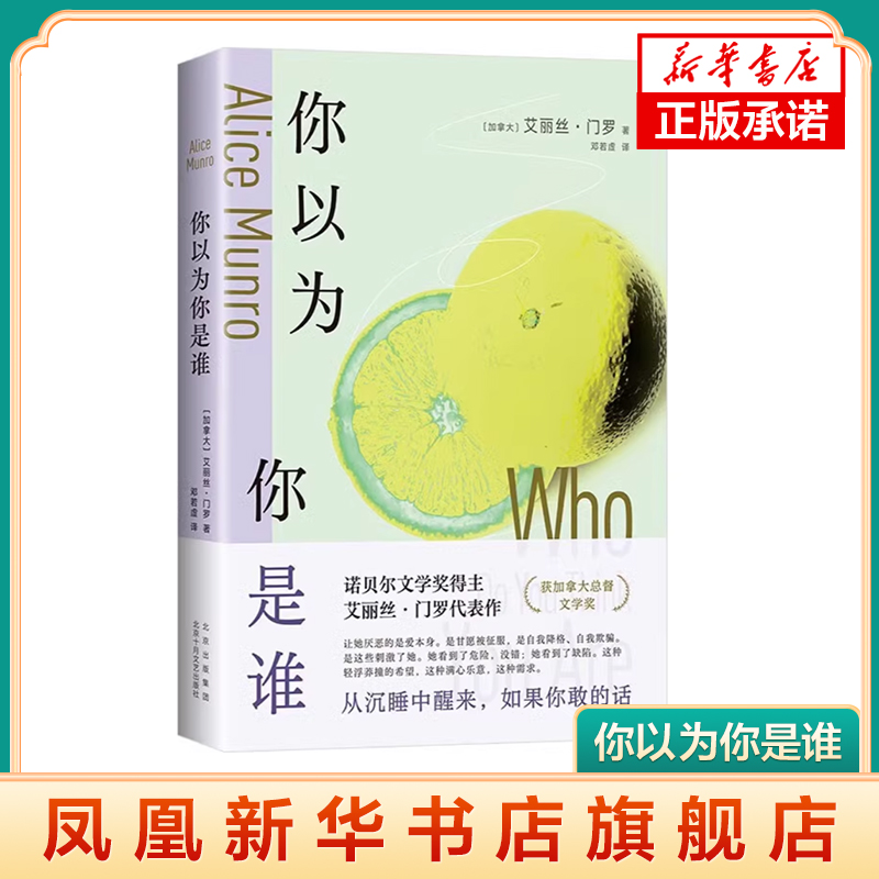 你以为你是谁 十个生命中的决定性瞬间 叙写一个女人不断出走的一生 外国小说 北京十月文艺出版社 凤凰新华书店旗舰店 正版书籍
