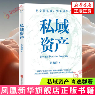 私域资产 肖逸群 管理书籍 私域肖厂长7年经验提炼的私域资产核心公式 一步步帮你打造私域资产 北京联合出版公司 凤凰新华正版