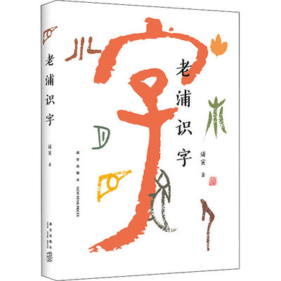 老浦识字 浦寅 一百个汉字 一百幅老浦创意书法 汉字流变图 老浦识字 每个字都让你恍然大悟  新星出版社 凤凰新华书店旗舰店正版