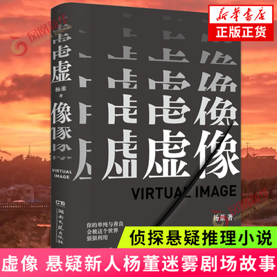 虚像杨董著侦探悬疑推理小说