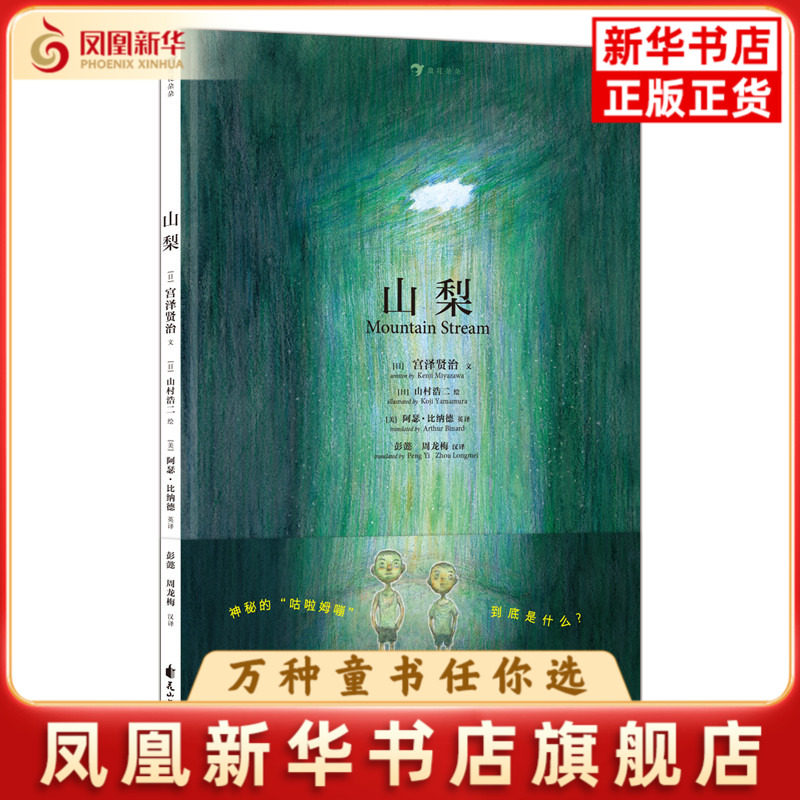 山梨[日]宫泽贤治（文） [日]山村浩二（绘）绘本/图画书/少儿动漫书花山文艺出版社凤凰新华书店旗舰店