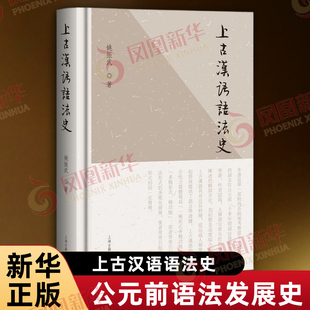 上古汉语语法史 姚振武 著 较为系统地考察D今一种活的语言在公元前一千多年间语法发展史的专著 上海古籍出版社 新华书店正版书籍