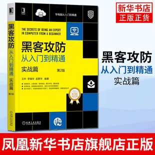 实战篇 软件工具宝典 第2版 内网安全技术教程书籍 新手自学电脑编程管理员网管 计算机网络自向下 黑客攻防从入门到精通