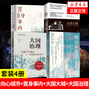 【套装4册】向心城市+置身事内+大国大城+大国治理 中国政府与经济发展 中国经济中国经济史书籍 正版书籍 【凤凰新华书店旗舰店】