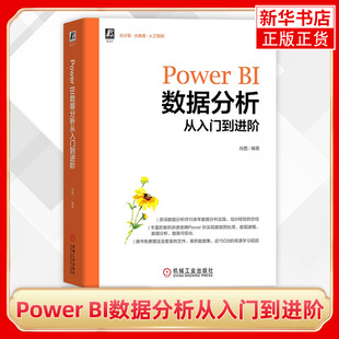 Power BI数据分析从入门到进阶 尚西 Power BI数据预处理数据建模数据可视化在线服务 Power BI数据分析实战案例书籍