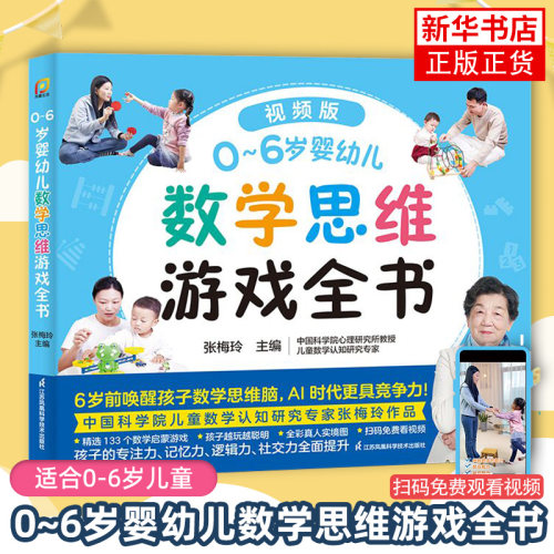 0~6岁婴幼儿数学思维游戏全书