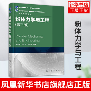 粉体力学与工程 第3版 谢洪勇 粉体操作单元应用 颗粒物性粉体物性粉体静力学粉体动力学 高校过程装备与控制工程本科生教材书籍