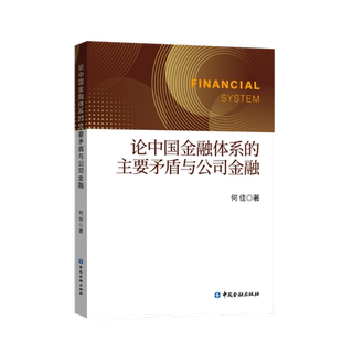 论中国金融体系的主要矛盾与公司金融 何佳著 揭示中国金融体系主要矛盾与结构性套利本质 重构本土公司金融理论框架 新华正版书籍