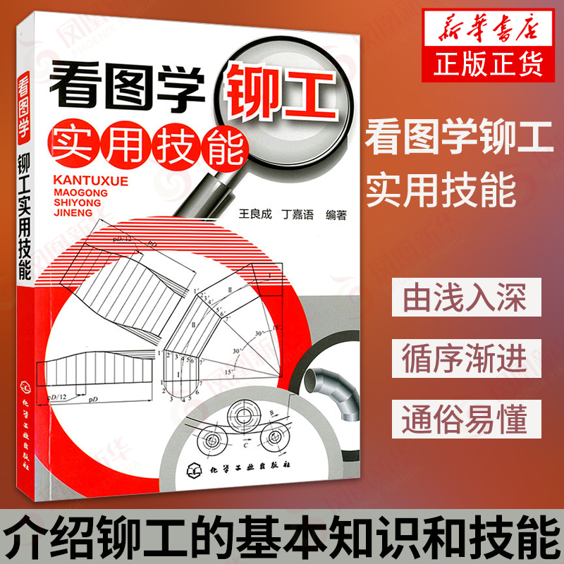 看图学铆工实用技能 王良成 铆工操作手册 实用铆工手册 铆工基础知识书 图解铆工入门自学书籍 冶金工业 机械制图基础入门书籍 书籍/杂志/报纸 机械工程 原图主图