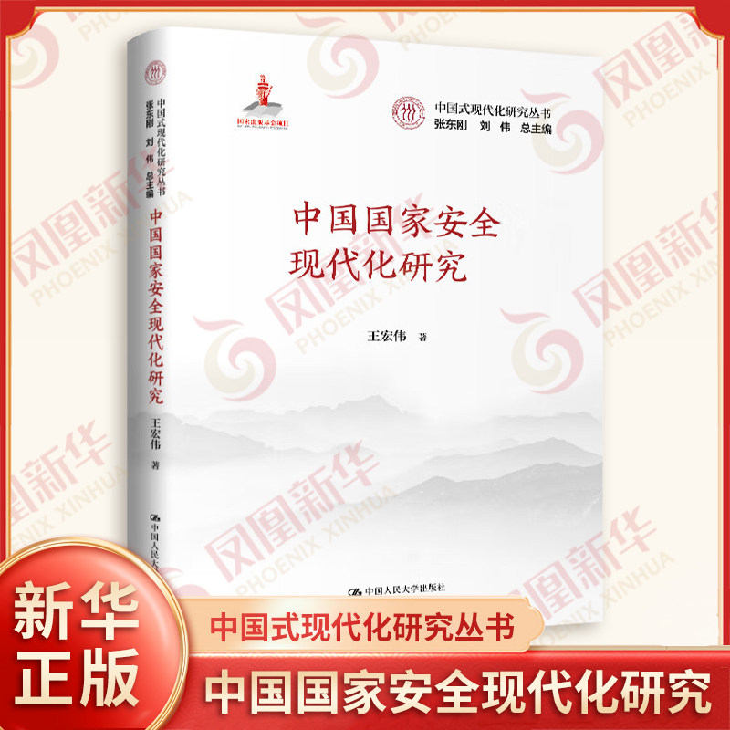 中国国家安全现代化研究 王宏伟 战略与政策 法治人才与教育等方面所取得的体系建设 社会学 中国人民大学出版社 新华书店正版书籍