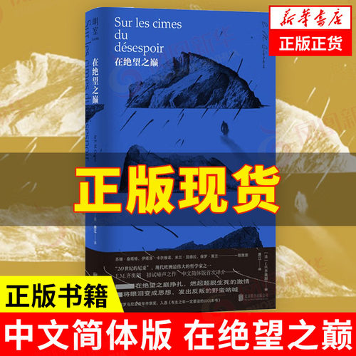 中文简体版绝望之巅西方哲学