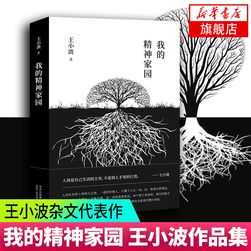 【新華書店旗艦店】我的精神家園 王小波作品集 隨筆散文集 當代文學雜文集 原版小說全集 暢銷書排行榜 名家推薦 18歲讀的書