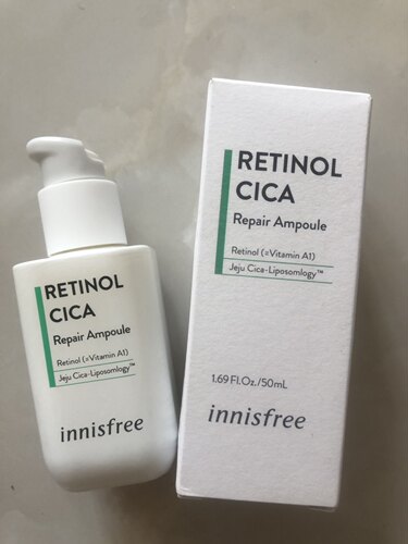 Innisfree悦诗风吟A醇精华视黄醇控油祛痘修护泛红A白瓶敏感肌